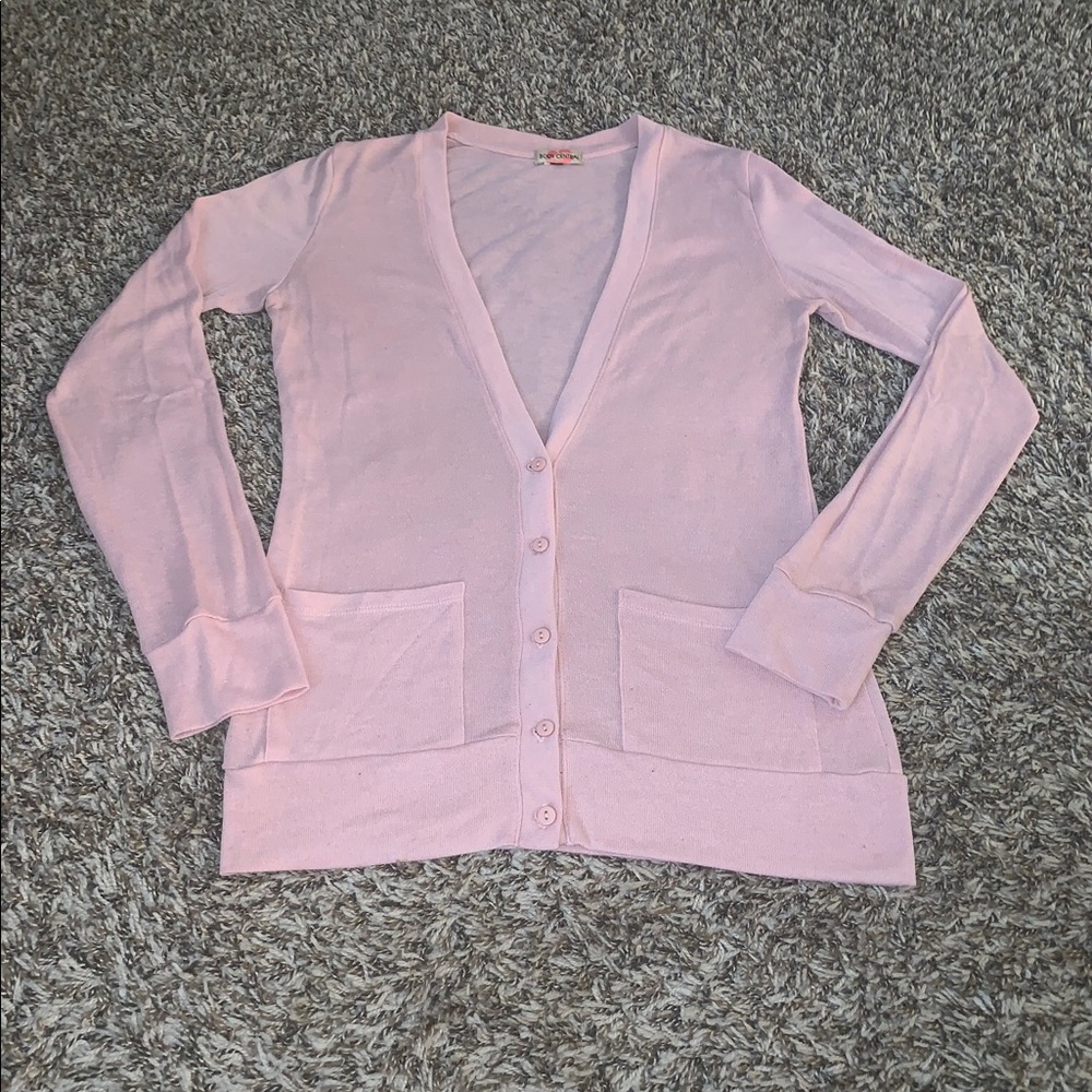 Pink Cardigan